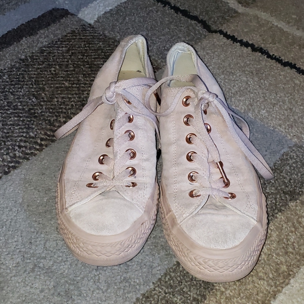 Converse Rose Gold Chucks